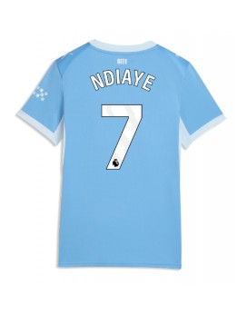 Manchester City Iliman Ndiaye #7 Heimtrikot für Frauen 2026-27 Kurzarm Manchester City Iliman Ndiaye #7 Heimtrikot für Frauen 2026-27 Kurzarm